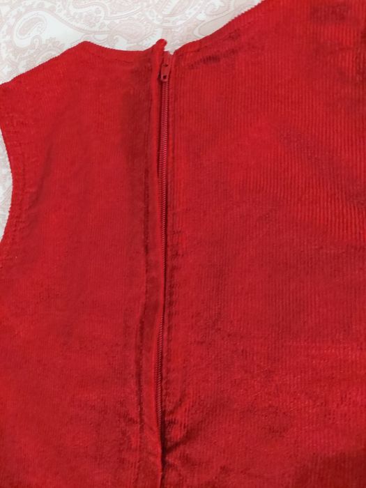 Sarafan reiat grena fata 8-9 ani