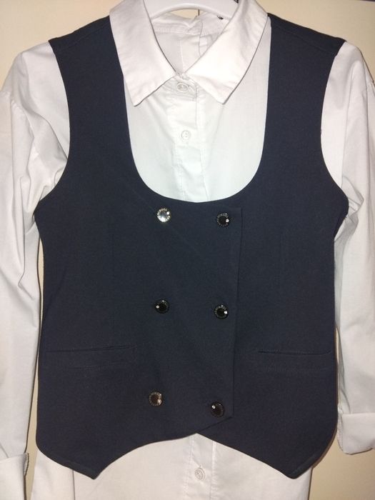 Школьная жилетка для девочек