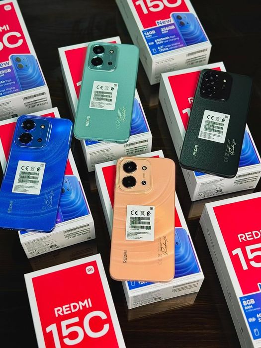 Redmi 15C New 2026 Global Super AKSIYA+Garantiya+Dastafka