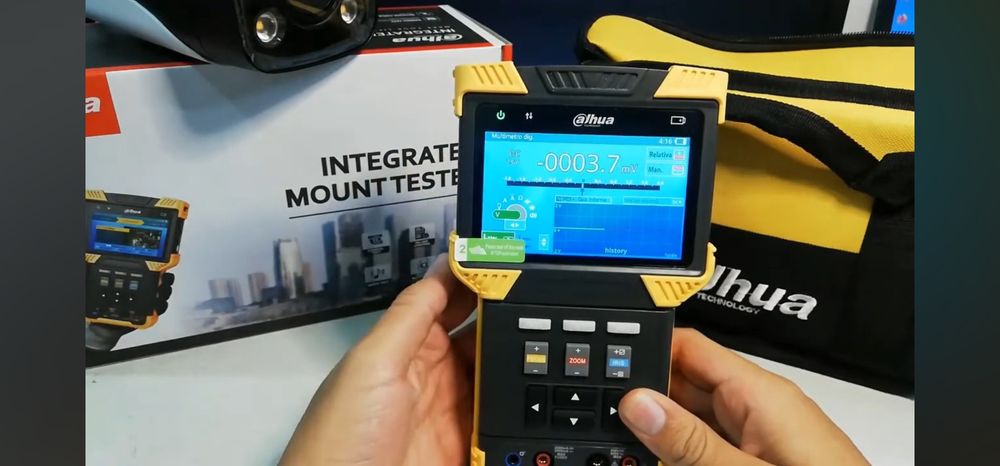 Професионален мултитестер Dahua DH-PFM900-E-V2 айпи камери