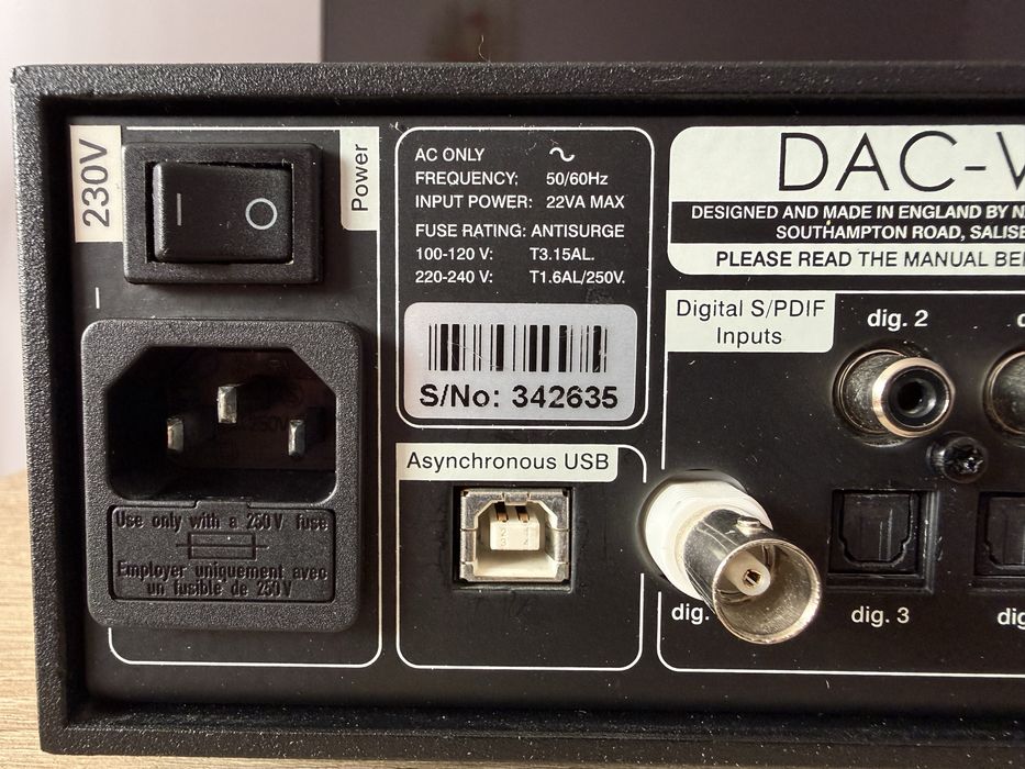 Naim DAC-V1 PreAmp / DAC
