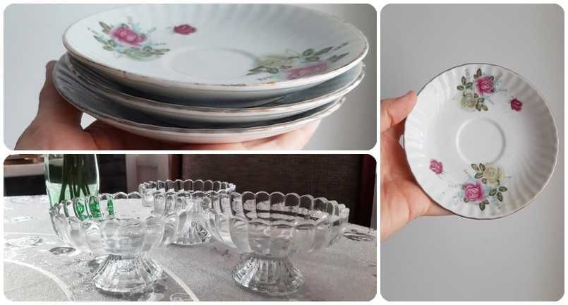 ВАЗОЧКИ-креманки для сервировки! И маленькие фарфоровые тарелочки