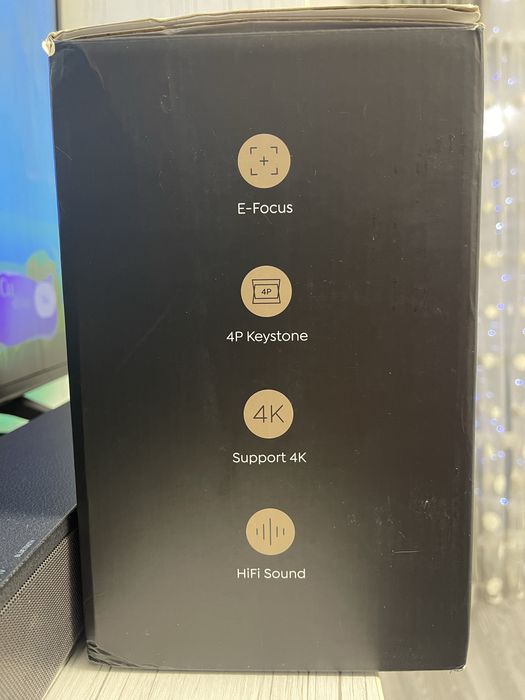 Videoproiector TOPTRO X6  4K  WI-FI 6  BLUETOOTH