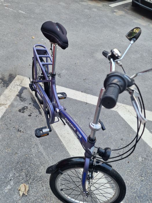 Bicicleta pliabila cu viteze