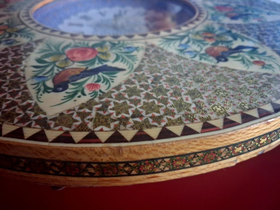 Уникален стенен часовник ръчна изработка в персийски стил