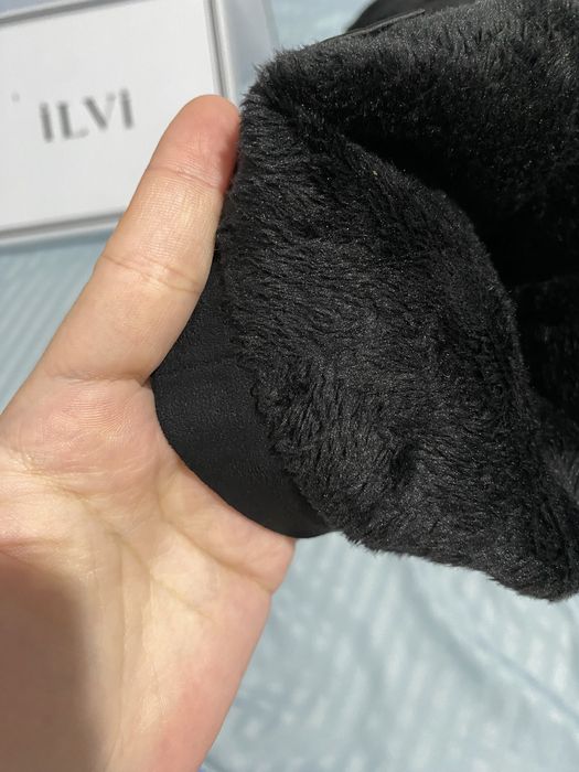 Замшевые ботфорты