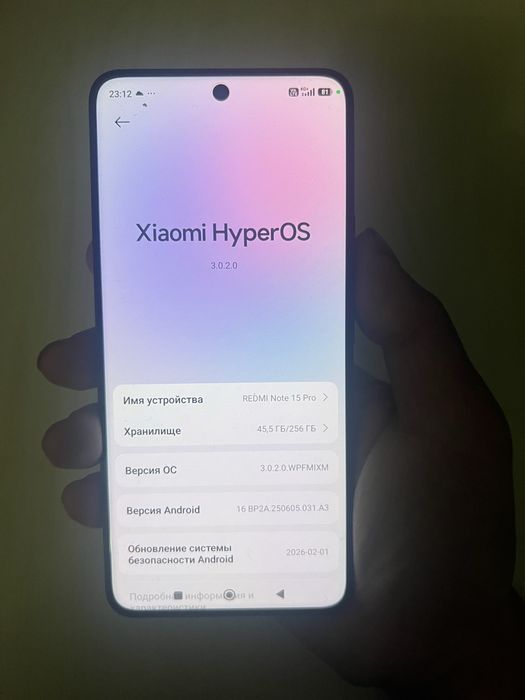 REDMI note 15 pro 256