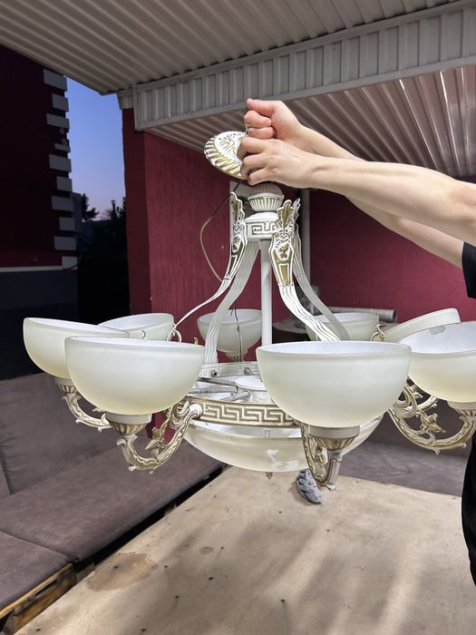 Люстра французкий модель работающий