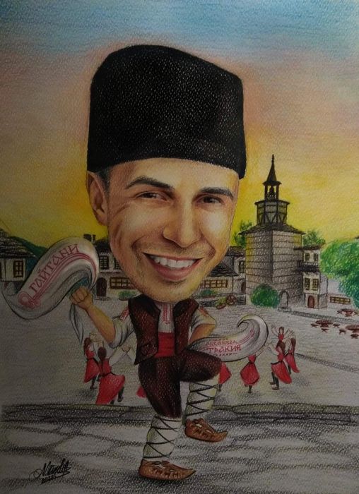 Портрети, Карикатури, Картини