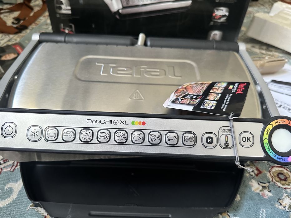 Электрогриль  Tefal Optigrill GC722D34 новый