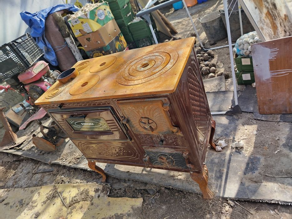 Sobă din oțel emilat