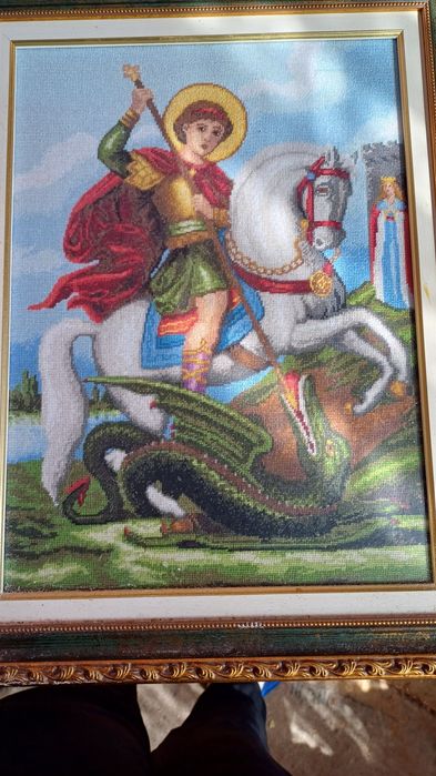 Саморъчно избродиран гоблен