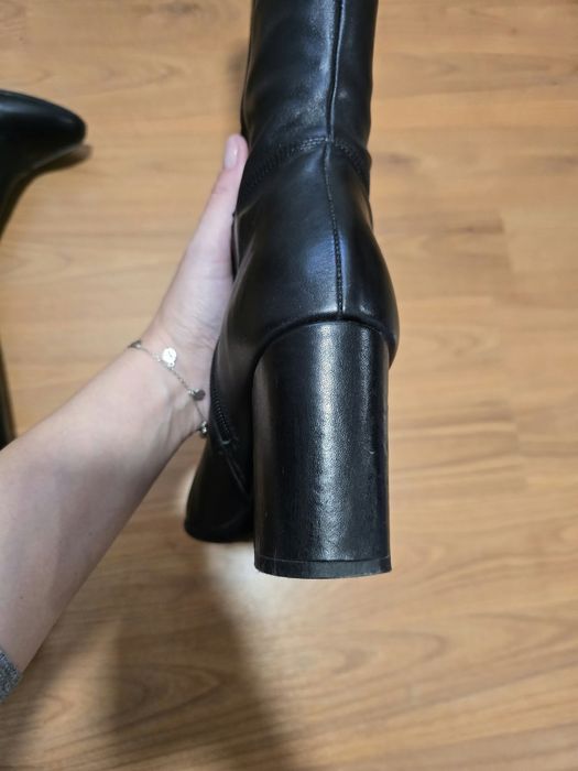 Cizme lungi piele, 38