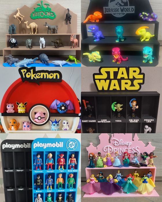 Stand 3D Kinder Joy Harry Potter DC Star Wars Stranger Things Disney