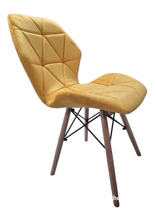 Стол Мелина  кадифе-налични  зелено,сиво,старо злато,синьо и шампанско