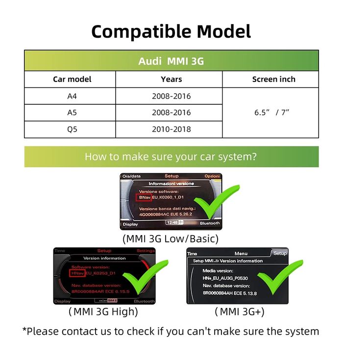 Carplay/android auto за Ауди А4 А5 Q5  само за MMI 3G