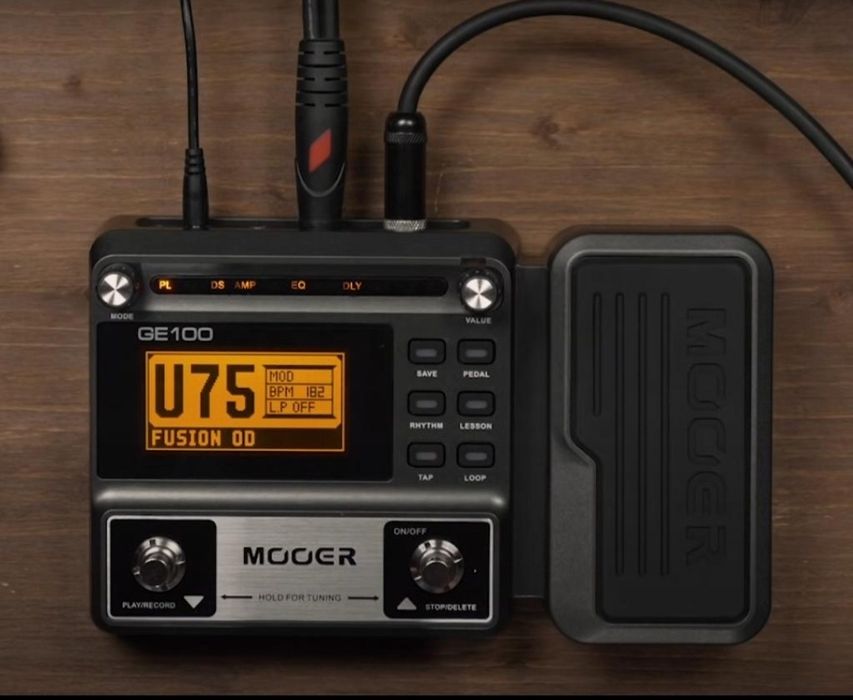 Mooer GE100- гитарный процессор эффектов