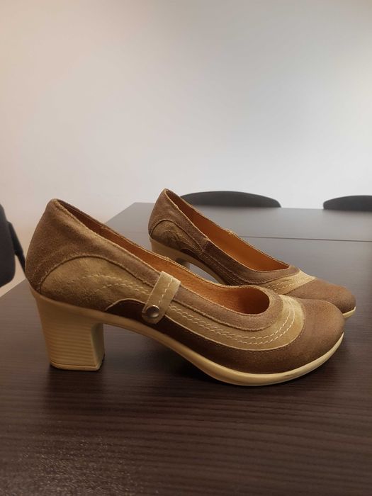 Обувки естествена кожа