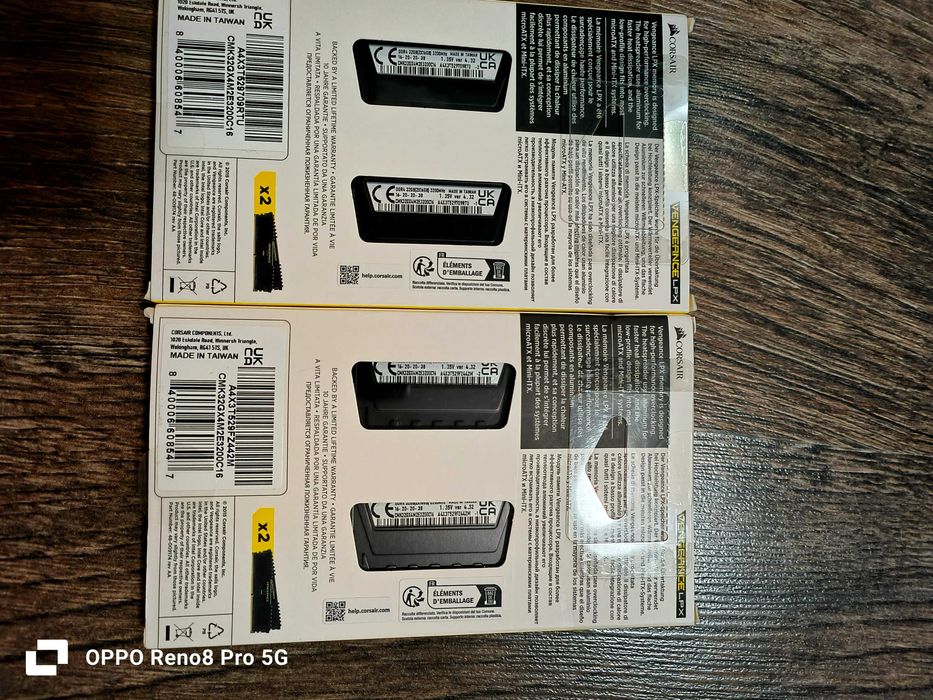 Памет Corsair Vengeance LPX Black 32GB, DDR4, 3200MHz