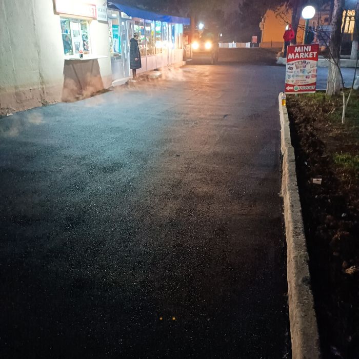 Асфальт хизмати арзон келишилган нархда мелки мустахкам Сифатли арзон