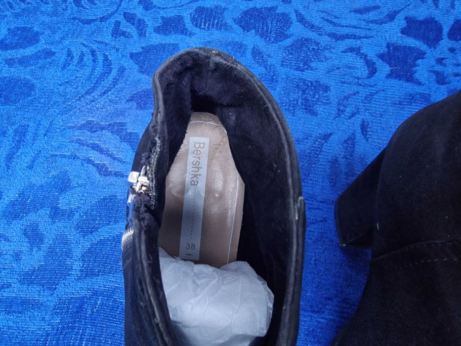 Bershka Black | ghete, pantofi dama | mar. 38 | 24 cm