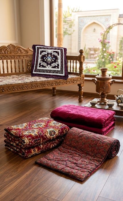 Продам курпачи, состояние идеальное, внутри состав чистый хлопок