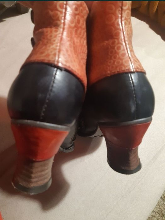Botine piele Laura Vita Franța 38