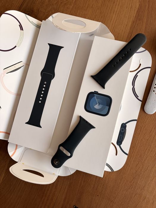 Apple Watch Seria 9, 45mm,  GPS/Cellular