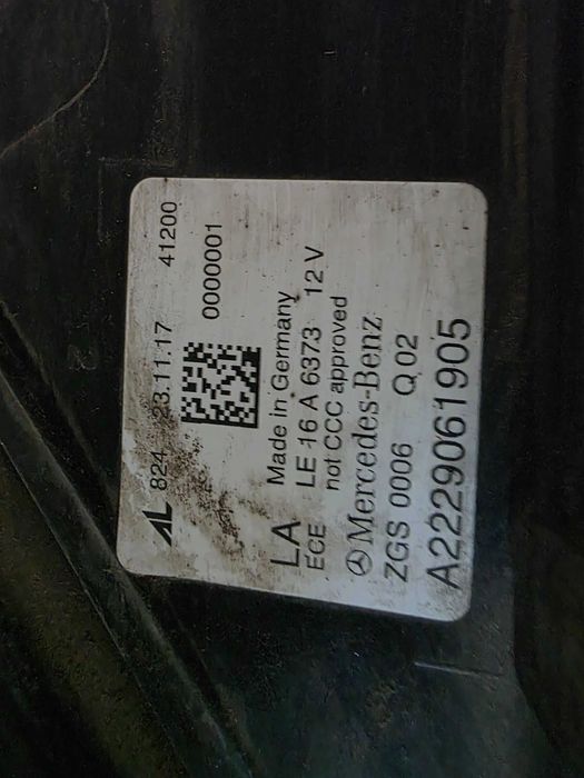 Фарове за Mercedes-Benz W222 Facelift A2229061905 A2229062005 Multibeam led