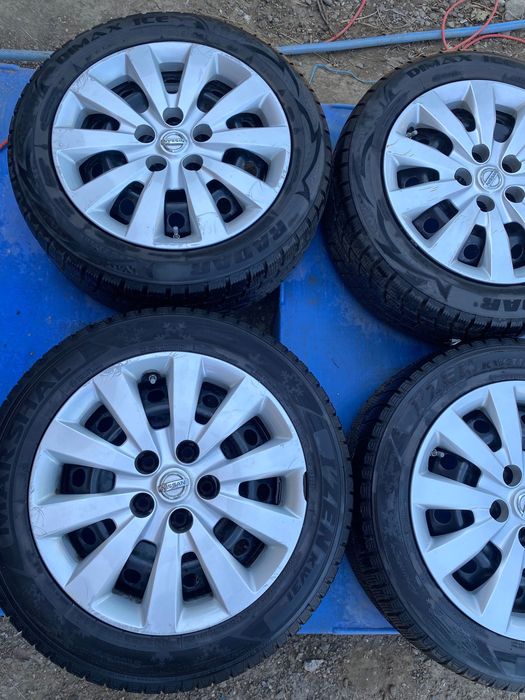 Roti de iarna Nissan 205/55/16 senzori presiune inclusi