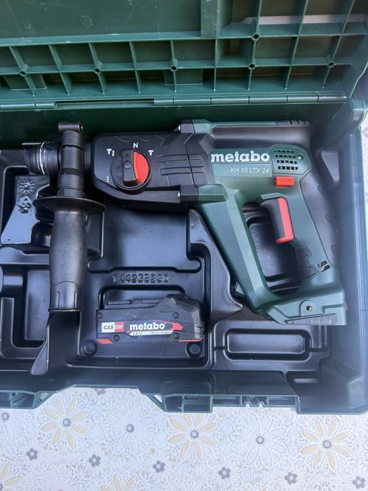 Акумулаторен перфоратор Metabo KH 18 LTX 24 (18V) + Батерия и Куфар