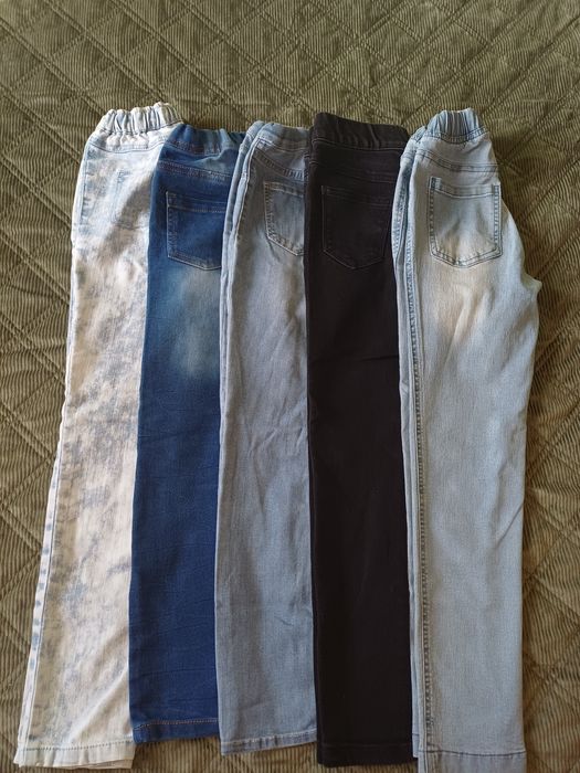 5 чифта дънки 122/128