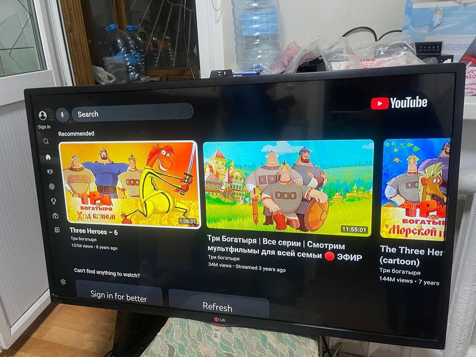 Смарт телевизор LG 106 см WiFi YouTube
