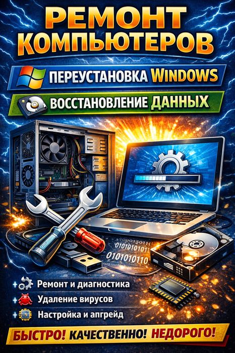 Ремонт компьютеров | Переустановка Windows