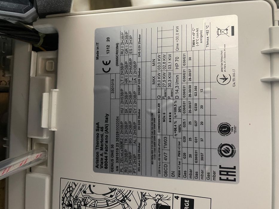 Centrala Ariston Genus One