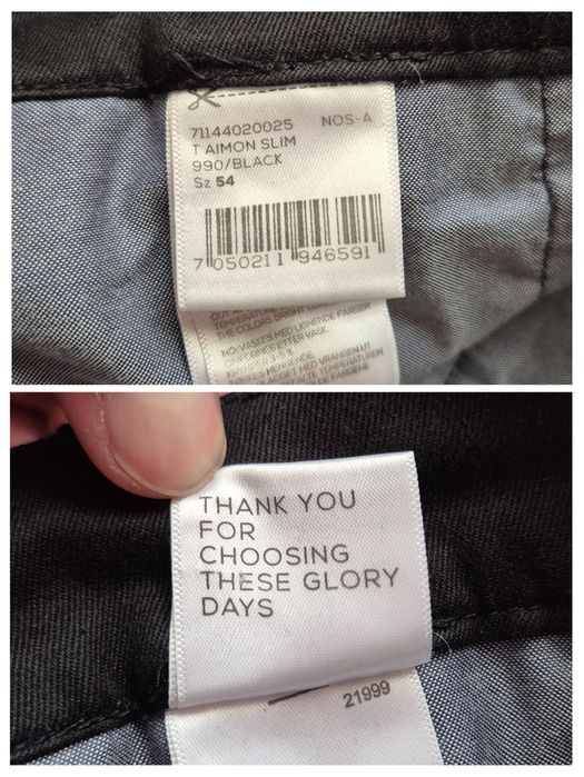 Pantaloni These Glory Days Aimon Slim 990 Black - 54