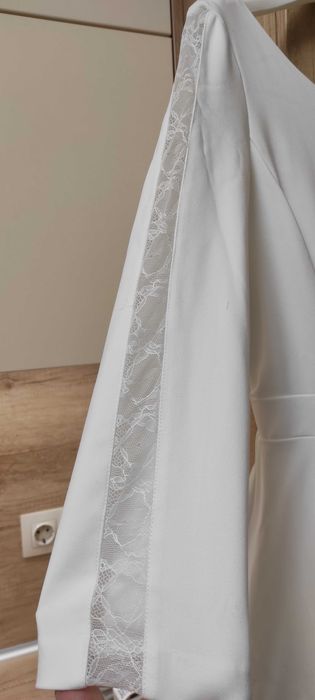 НОВА прекрасна бяла рокля La Redoute