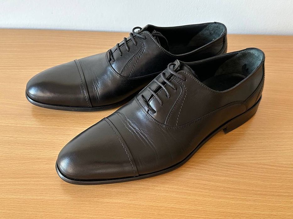 Мъжки кожени обувки Carducci – Чисто нови, естествена кожа