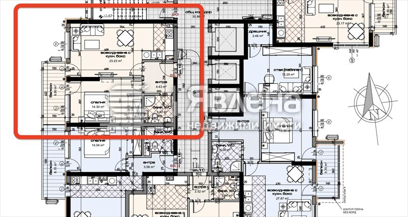 Продава се Двустаен апартамент в Варна, Младост 1 - 76 кв.м за 1354 €/кв.м - Снимка #2