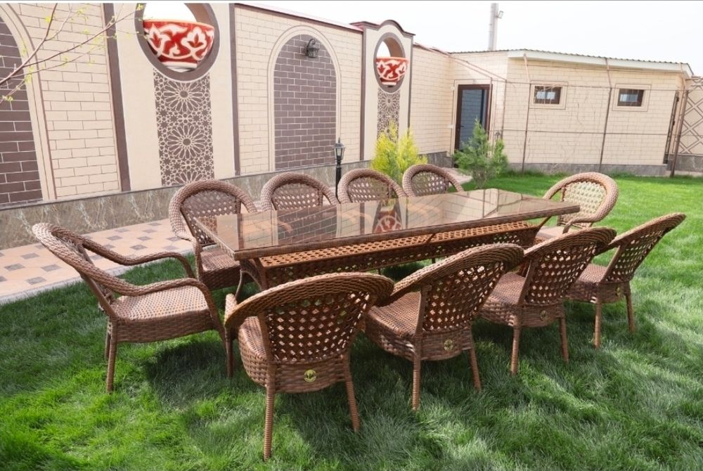 Ратанговой мебель