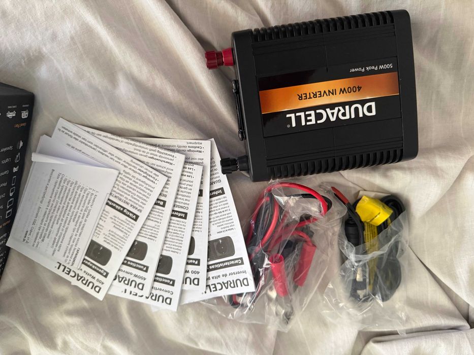 Инвентор 12V КЪМ 230V -  Duracell DRINV40-EU 400W