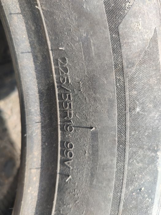 шины б/у летние 225/55/19