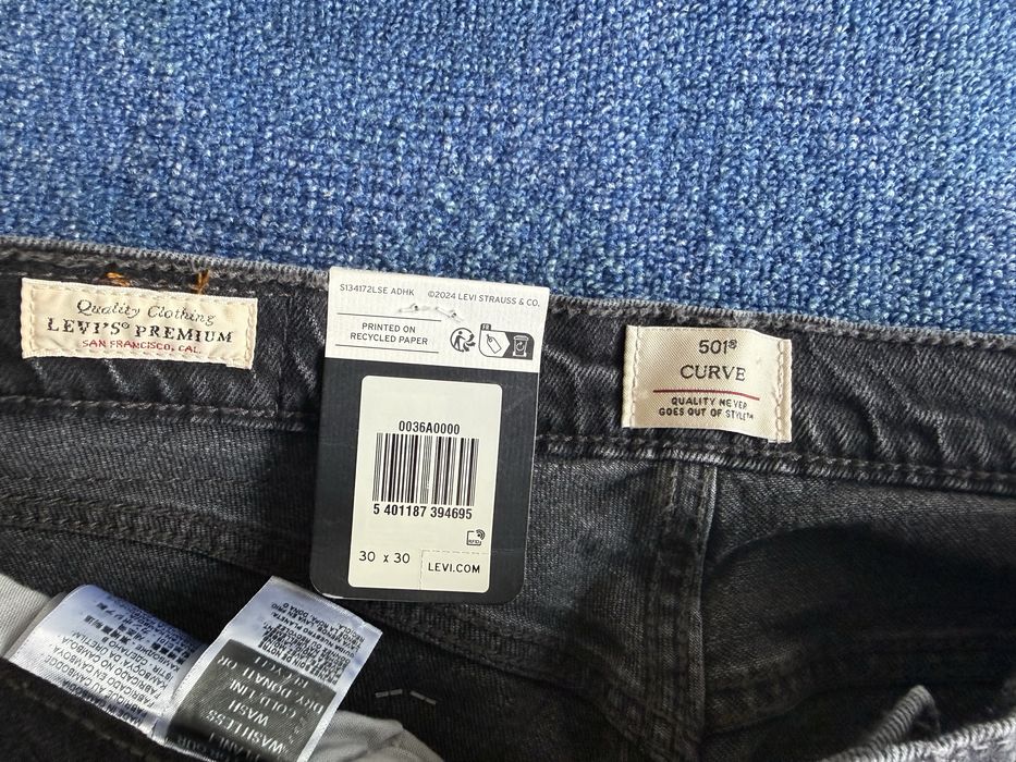 Levis 501 Crop / Levi’s 501 Curve Jeans ОРИГИНАЛНИ дамски дънки - 28-30