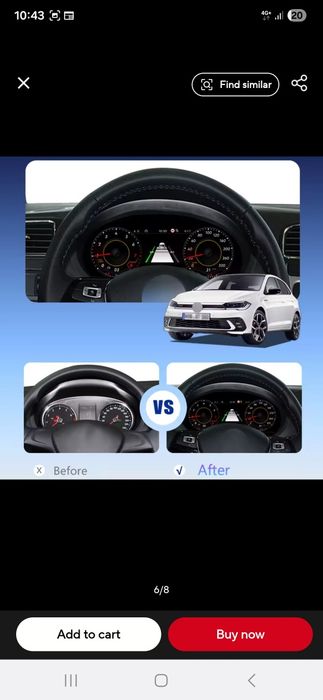 Virtual Copckit pentru gama vw