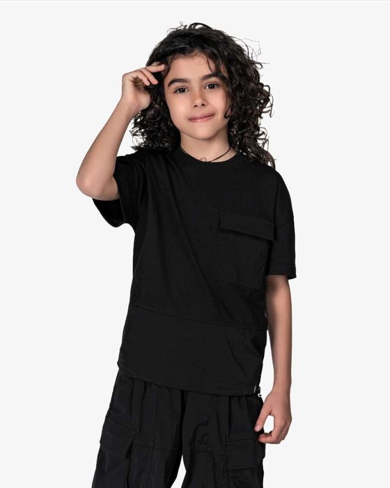 НОВИ!!!Тениска с печат и тениска с джоб  7-10г MADE BY SOCIETY