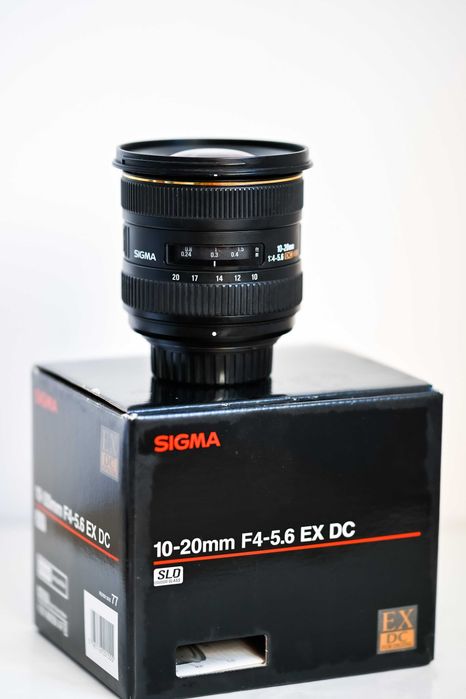 Obiectiv UltraWide Sigma 10-20 mm EX DC HSM - NIKON, FullBox la cutie