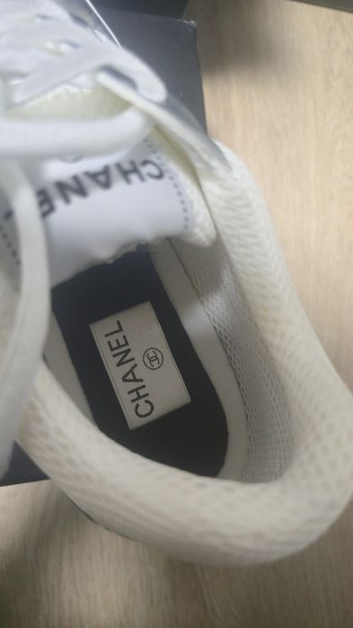 Chanel runner silver