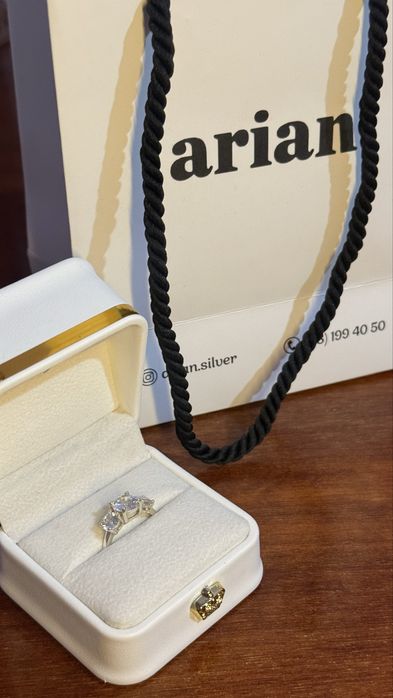 Колцо/uzuk  16.5 arian silver