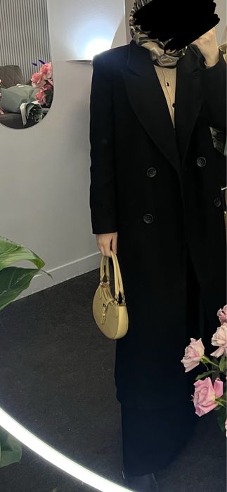 Черное пальто от Asos