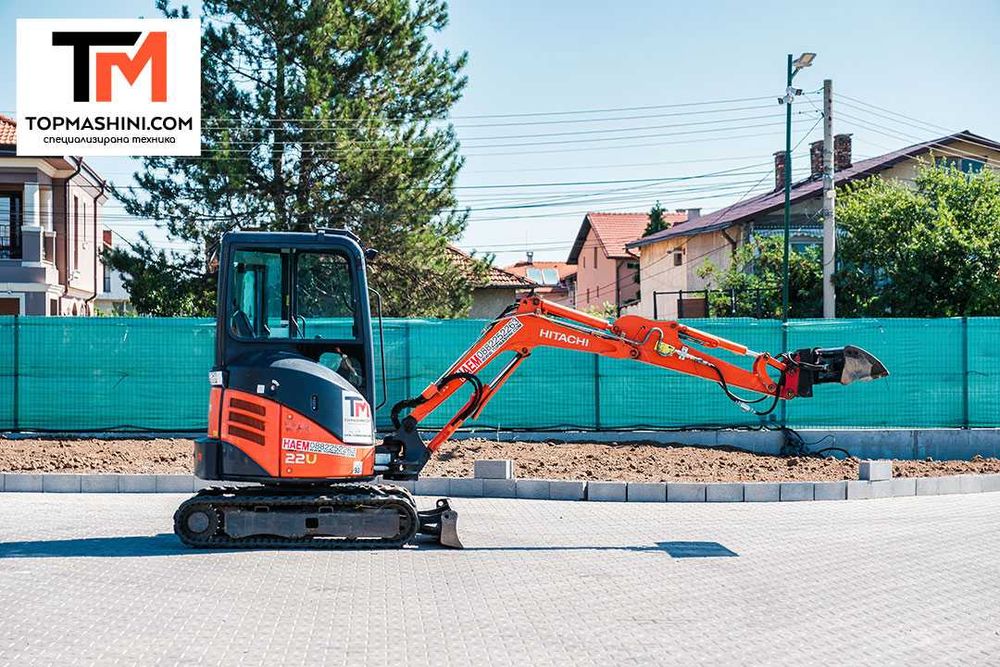 Мини багер HITACHI ZX 22 U-2 CLR